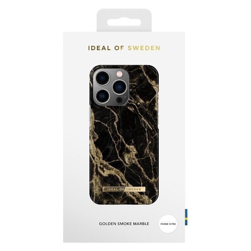 iPhone 12/12 PRO iDeal Of Sweden nugarėlė Golden Smoke Marble 2