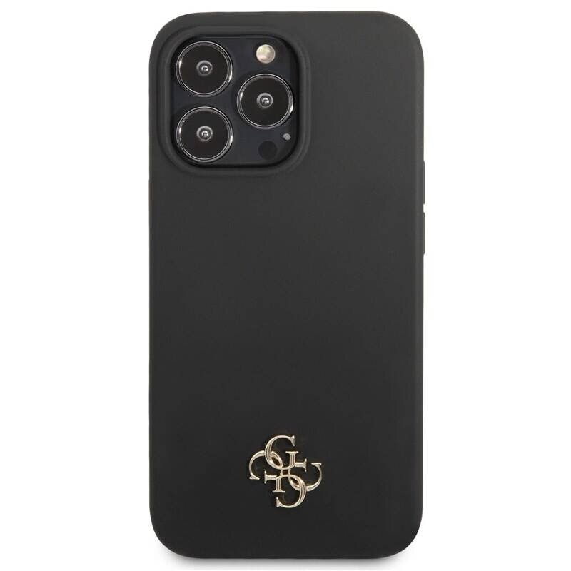 iPhone 13 PRO juoda GUESS nugarėlė GUHCP13LS4LK
