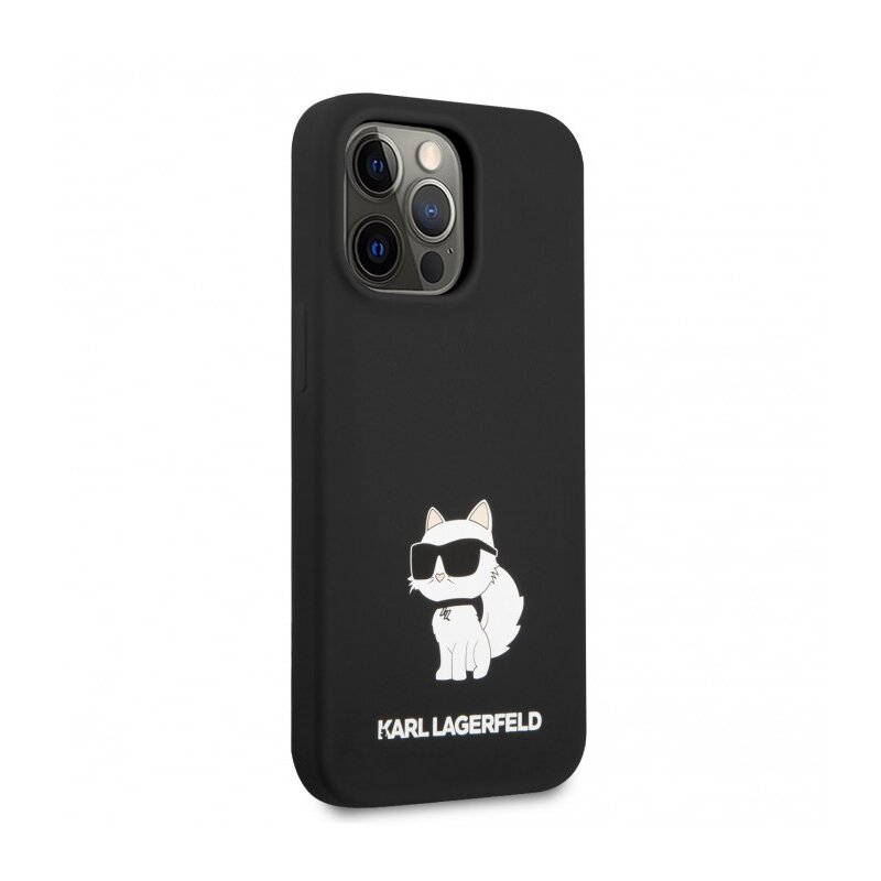 iPhone 13 PRO black Liquid Silicone NFT KARL LAGERFELD nugarėlė 1