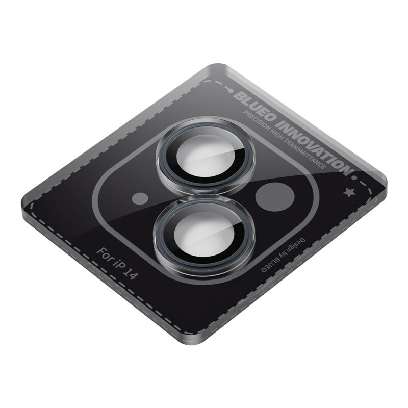 iPhone 14/14 PLUS apsauginis black Mr.Monkey galinės kameros stiklas 2