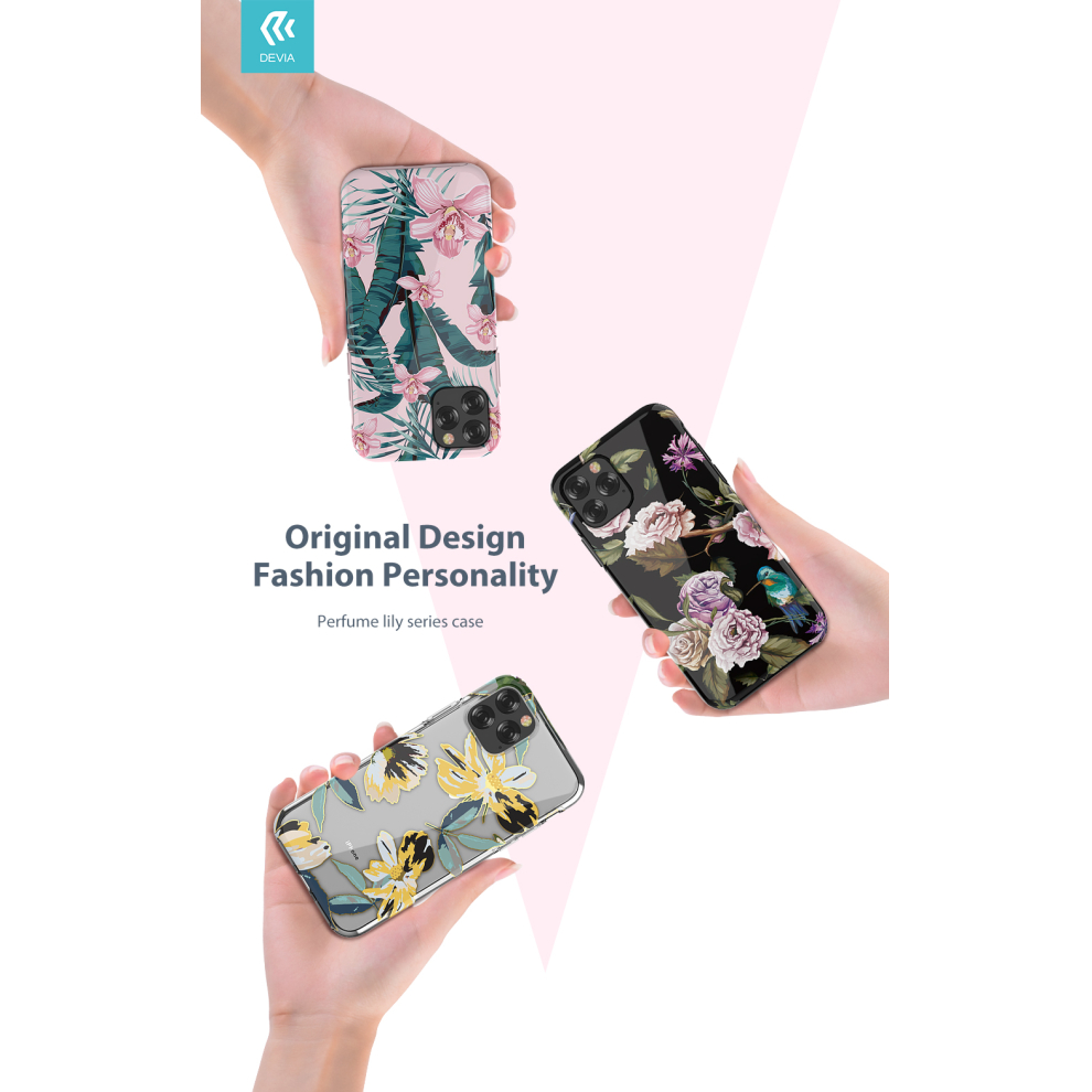 iPhone 11 PRO Max geltona PERFUME LILY nugarėlė 1