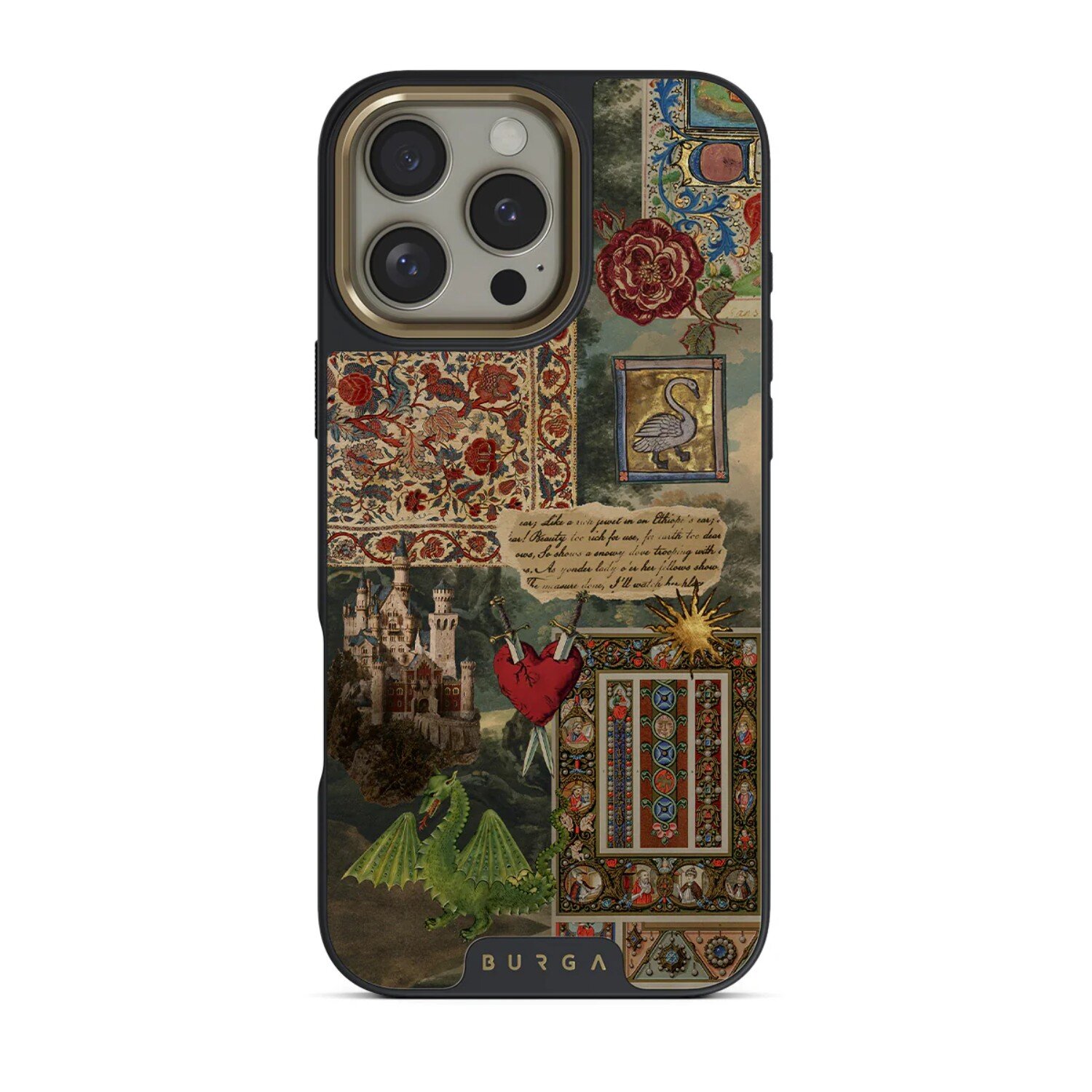 iPhone 16 PRO MAX Elite Gold MagSafe Oath BURGA nugarėlė