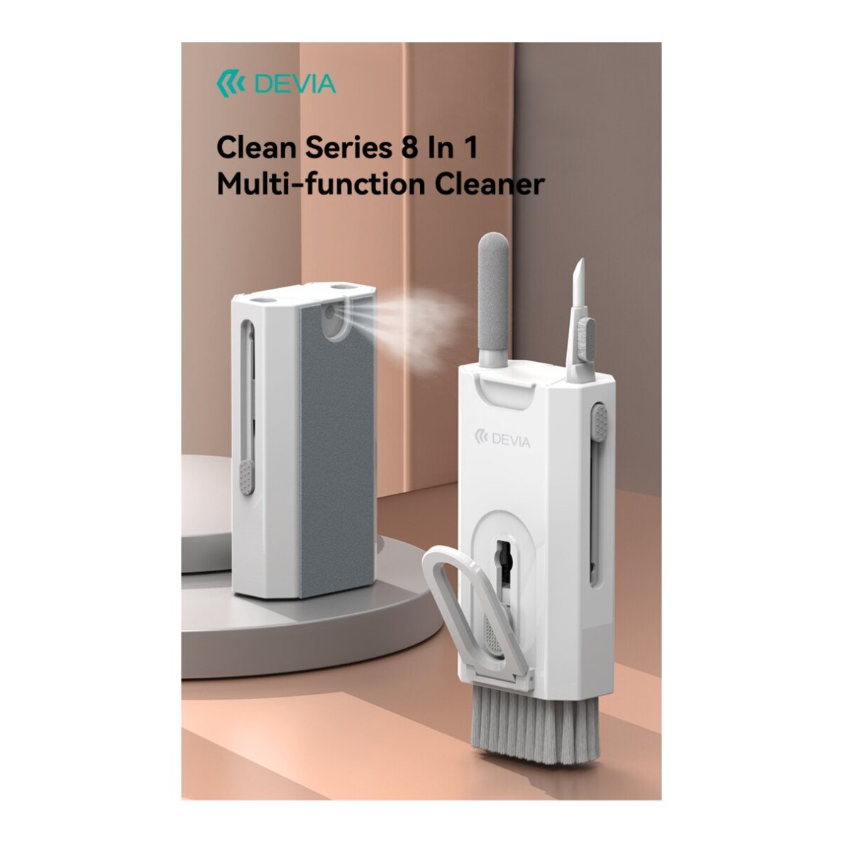Įrankis mob. prietaisų valymui 8 in 1 DEVIA 4
