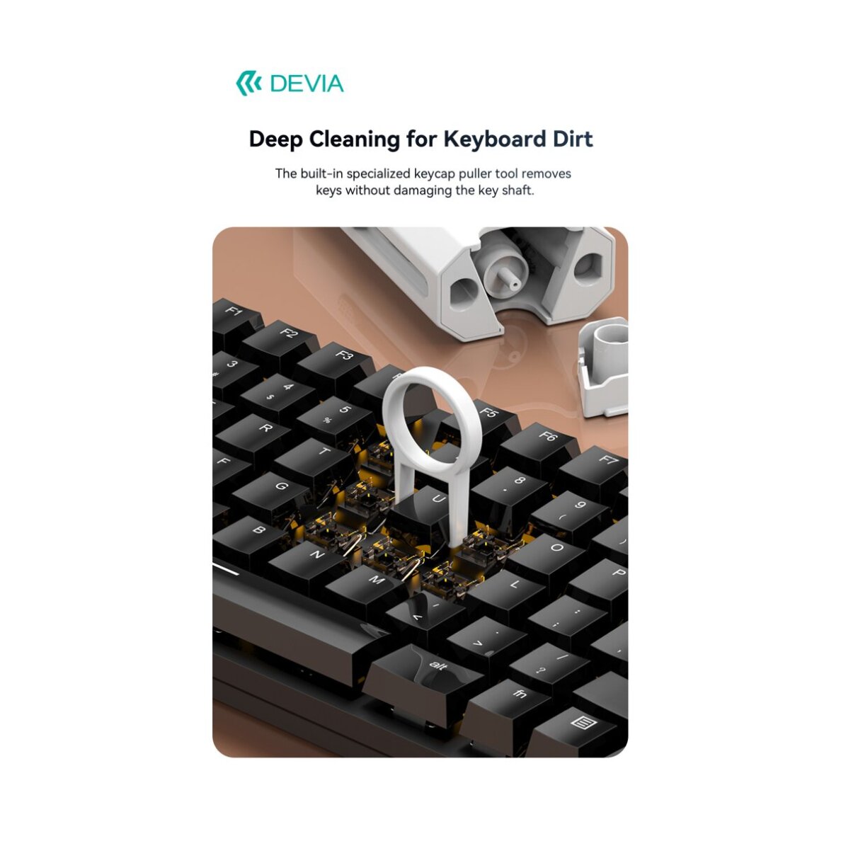 Įrankis mob. prietaisų valymui 8 in 1 DEVIA 8