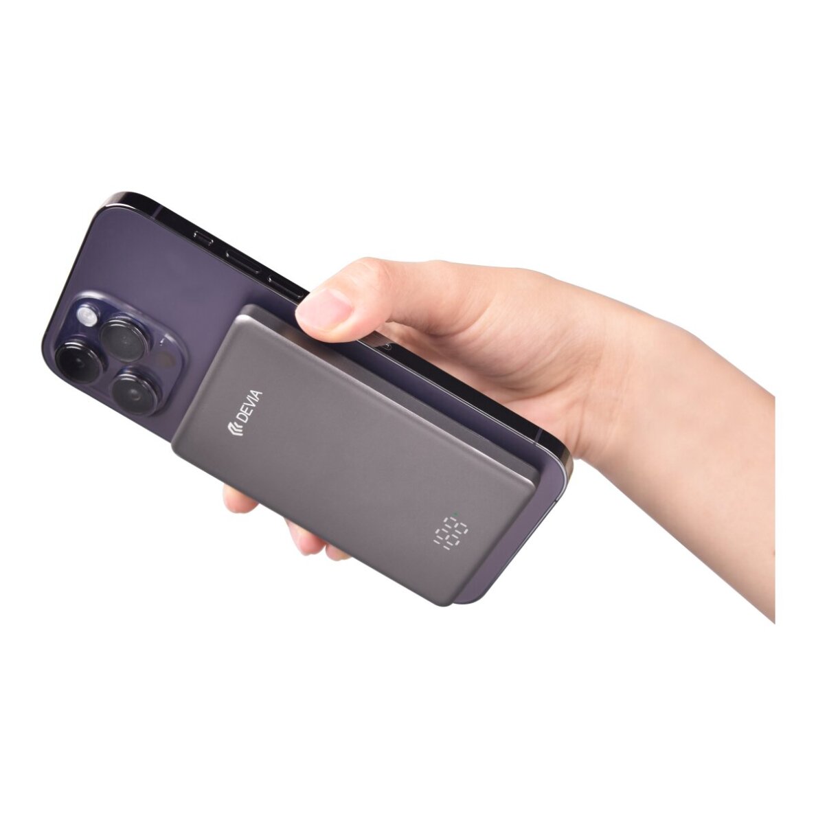 Išorinė baterija grey DEVIA 5000mAh PD 20W EP190 4 Išorinė baterija grey DEVIA 5000mAh PD 20W EP190 4