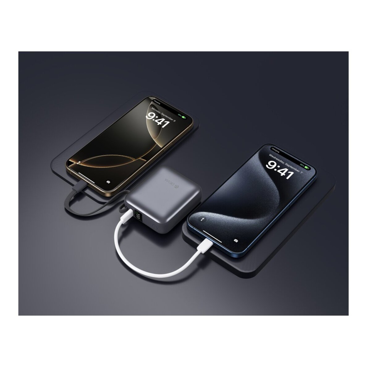 Išorinė baterija grey DEVIA Built-in Cable10.000mAh PD 35W EP206 3 Išorinė baterija grey DEVIA Built-in Cable10.000mAh PD 35W EP206 3