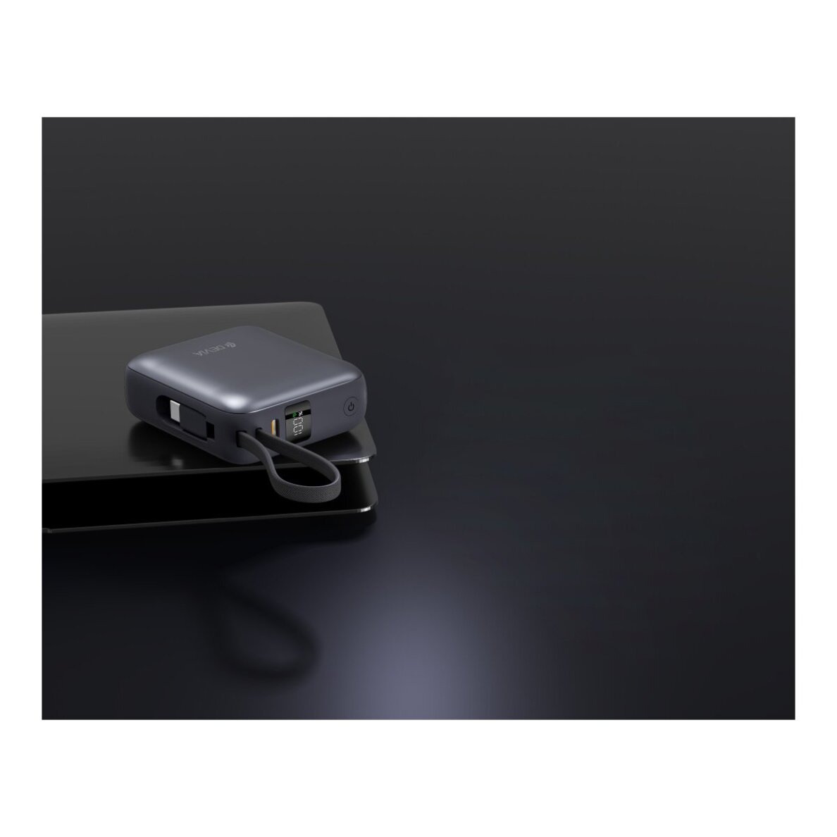 Išorinė baterija grey DEVIA Built-in Cable10.000mAh PD 35W EP206 10 Išorinė baterija grey DEVIA Built-in Cable10.000mAh PD 35W EP206 10