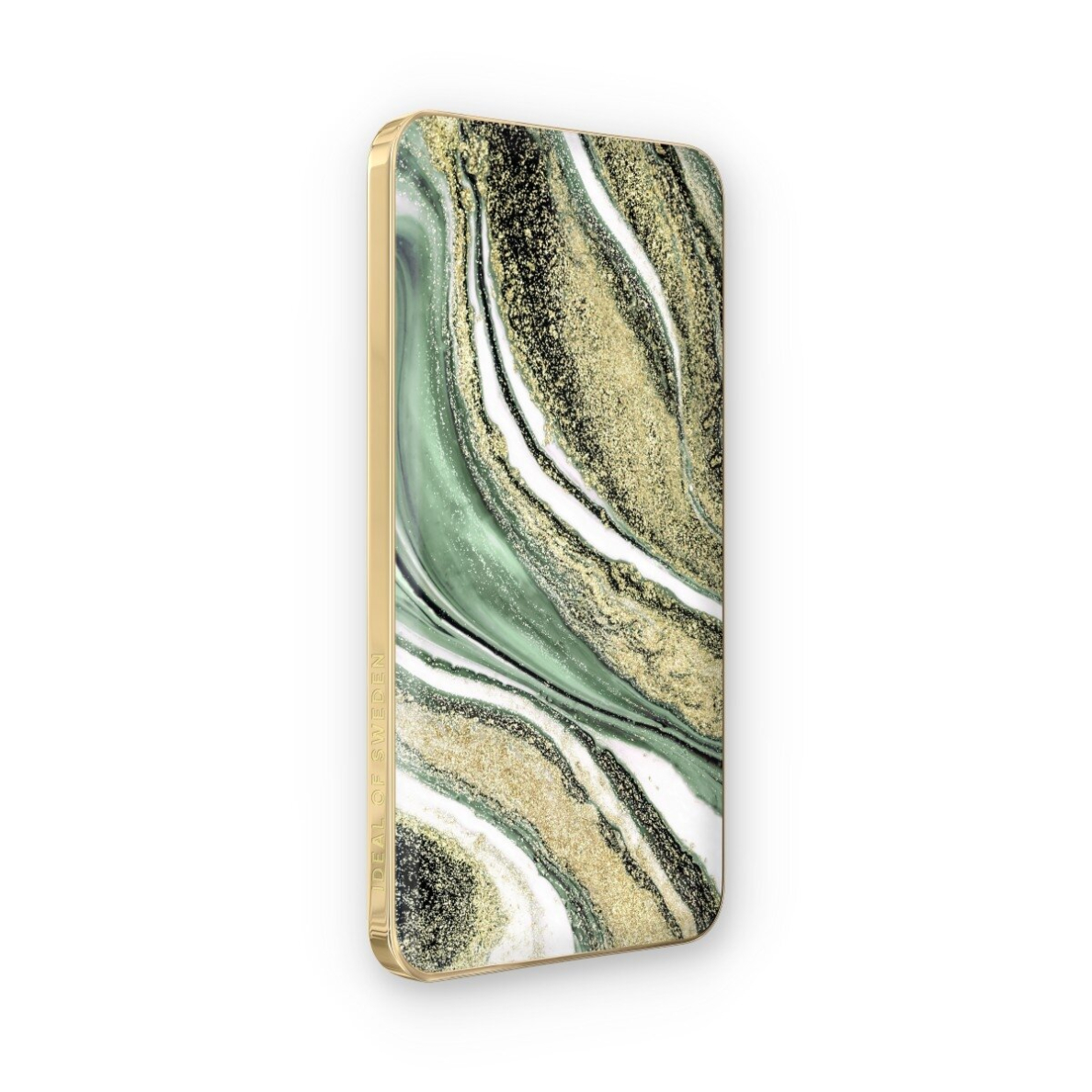 Išorinė baterija Ideal Of Sweden 5000mAh Cosmic Green Swirl 1 Išorinė baterija Ideal Of Sweden 5000mAh Cosmic Green Swirl 1