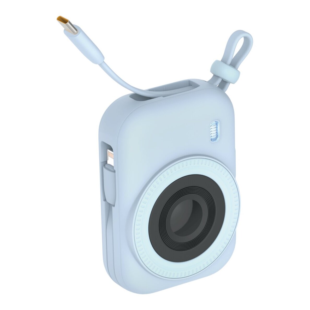 Išorinė baterija Magsafe blue DEVIA Built-in 2 Cable 9600mAh PD 22.5W EP199 6