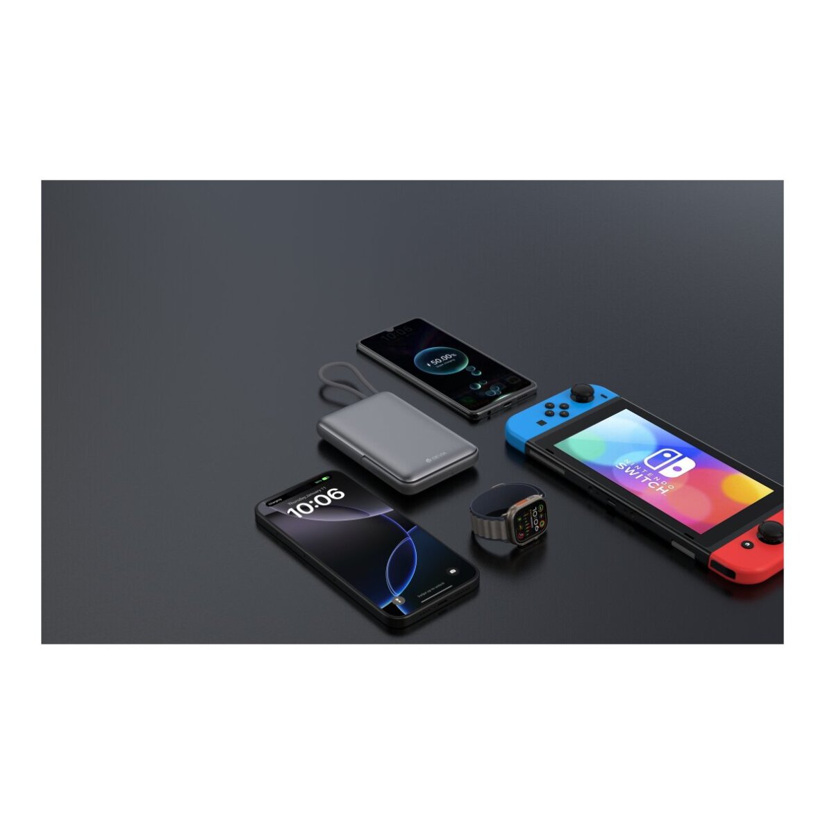 Išorinė baterija Magsafe grey DEVIA 4 in 1 Cable 10000mAh PD 22.5W EP203 6 Išorinė baterija Magsafe grey DEVIA 4 in 1 Cable 10000mAh PD 22.5W EP203 6