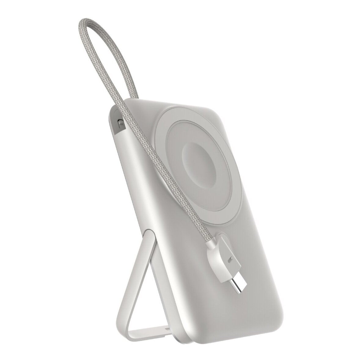 Išorinė baterija Magsafe silver DEVIA 4 in 1 Cable 10000mAh PD 22.5W EP203