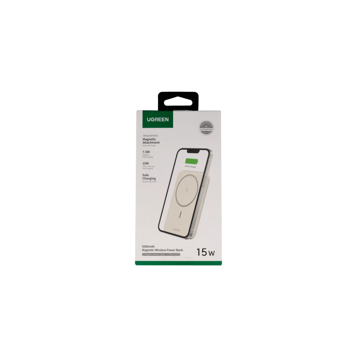 Išorinė baterija UGREEN 5000mAh 15W su Magsafe PB560 1