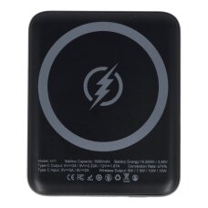 Išorinė baterija black ISTYLE MINI 5000mAh 15W Wireless + Type-C IS-H11 Išorinė baterija black ISTYLE MINI 5000mAh 15W Wireless + Type-C IS-H11