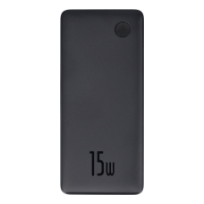 Išorinė baterija LiPo Baseus black 10000mAh 15W + USB-C
