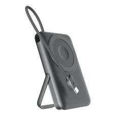 Išorinė baterija Magsafe grey DEVIA 4 in 1 Cable 10000mAh PD 22.5W EP203