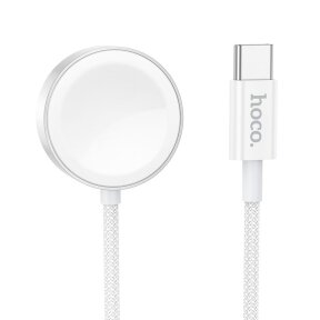 Išmaniojo laikrodžio įkrovimo laidas white HOCO USB-C 2.5W Samsung + Apple CW59 Išmaniojo laikrodžio įkrovimo laidas white HOCO USB-C 2.5W Samsung + Apple CW59