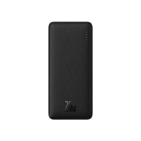 Išorinė baterija LiPo BASEUS Airpow black 20000mAh 20W USB + TYPE-C P10022804113-00 Išorinė baterija LiPo BASEUS Airpow black 20000mAh 20W USB + TYPE-C P10022804113-00