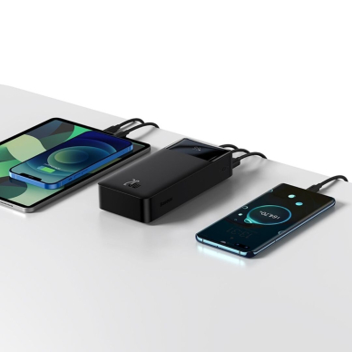 Išorinė baterija Bipow LiPo Baseus black 30000mAh 20W PPBD050401 4 Išorinė baterija Bipow LiPo Baseus black 30000mAh 20W PPBD050401 4