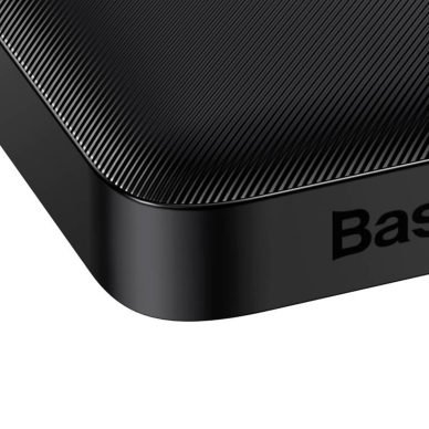 Išorinė baterija Bipow Overseas Baseus juoda 10000mAh 15W PPBD050001 22