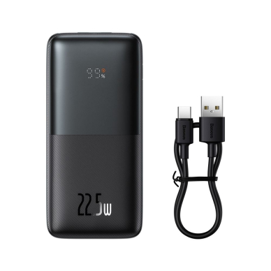 Išorinė baterija Bipow Pro Baseus juoda 10000mAh 22,5W PPBD040001 3