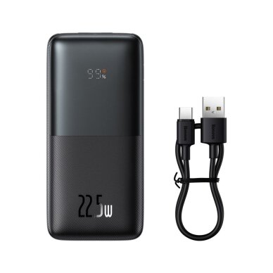 Išorinė baterija Bipow Pro Baseus juoda 10000mAh 22,5W PPBD040001 3