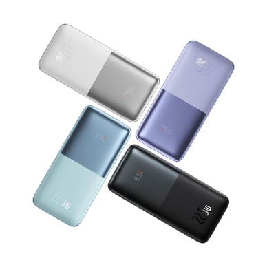 Išorinė baterija Bipow Pro Baseus juoda 10000mAh 22,5W PPBD040001 8