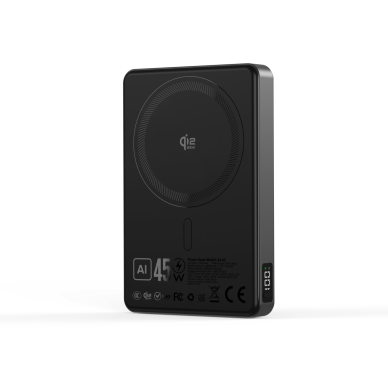 Išorinė baterija black BLAVEC 2 in 1 BJ-05 10.000mAh Qi2.2 25W + PD 45W PBBJ05-QI22MC10B 5