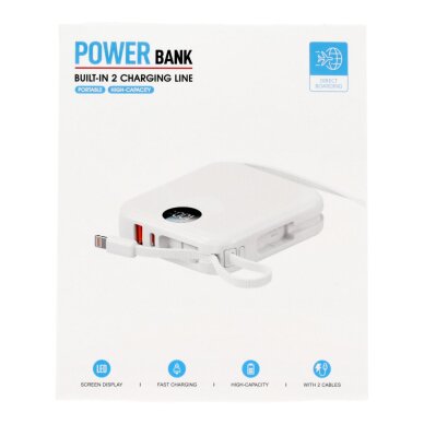 Išorinė baterija black ISTYLE 10.000mAh 22.5W USB + Type-C IS-DX457F 1