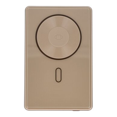 Išorinė baterija gold ISTYLE 3 in 1 5000mAh 15W Wireless + Type-C IS-AXD-114