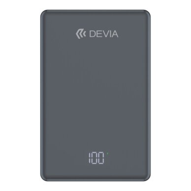 Išorinė baterija grey DEVIA 5000mAh PD 20W EP190 14 Išorinė baterija grey DEVIA 5000mAh PD 20W EP190 14