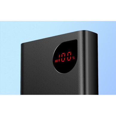 Išorinė baterija LiPo BASEUS ADAMAN black 20000mAh 22.5W 2xUSB + TYPE-C PPAD070101 6