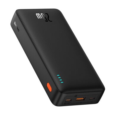 Išorinė baterija LiPo BASEUS Airpow black 20000mAh 20W USB + TYPE-C P10022804113-00 4