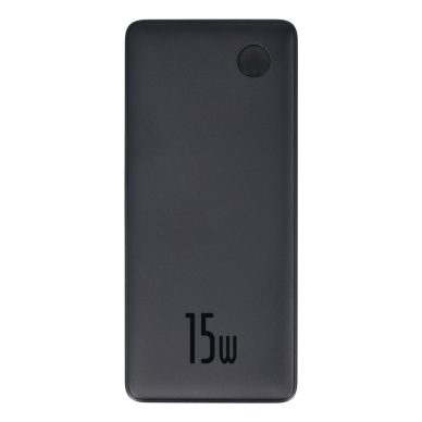 Išorinė baterija LiPo BASEUS Airpow Lite black 10000mAh 15W + USB-C P10067500123-00