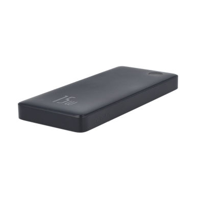 Išorinė baterija LiPo Baseus black 10000mAh 15W + USB-C 2