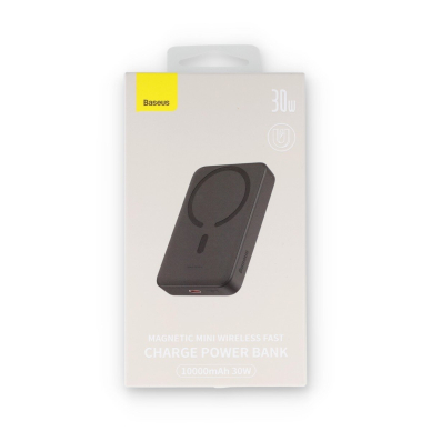 Išorinė baterija Magsafe Bipow LiPo Baseus black 10000mAh 30W PPCX110201 1