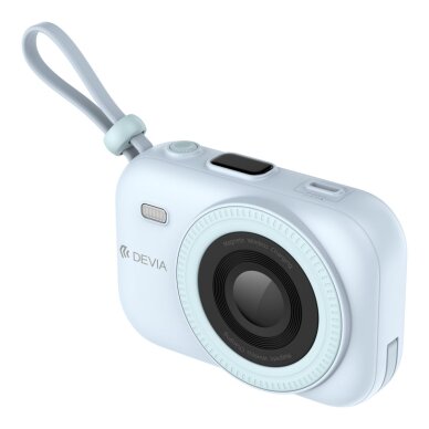 Išorinė baterija Magsafe blue DEVIA Built-in 2 Cable 9600mAh PD 22.5W EP199 1 Išorinė baterija Magsafe blue DEVIA Built-in 2 Cable 9600mAh PD 22.5W EP199 1