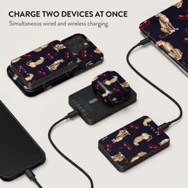 Išorinė baterija Magsafe Cougar Gunmetal BURGA 5000mAh 5
