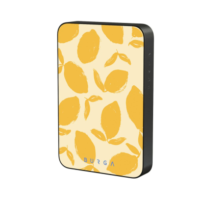 Išorinė baterija Magsafe Lemon Tart Gunmetal BURGA 10000mAh