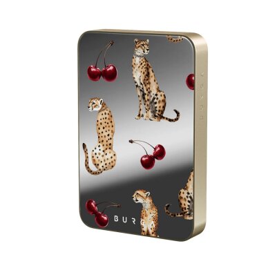 Išorinė baterija MagSafe Mirror Cougar Gunmetal BURGA 10000mAh