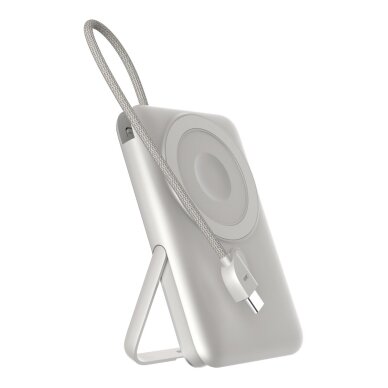 Išorinė baterija Magsafe silver DEVIA 4 in 1 Cable 10000mAh PD 22.5W EP203 Išorinė baterija Magsafe silver DEVIA 4 in 1 Cable 10000mAh PD 22.5W EP203