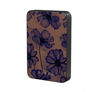 Išorinė baterija Magsafe Velvet Night Gunmetal BURGA 5000mAh