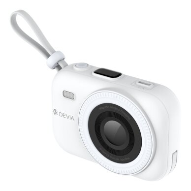 Išorinė baterija Magsafe white DEVIA Built-in 2 Cable 9600mAh PD 22.5W EP199 4 Išorinė baterija Magsafe white DEVIA Built-in 2 Cable 9600mAh PD 22.5W EP199 4