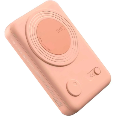 Išorinė baterija sand pink BLUEO Magsafe 10.000mAh 2