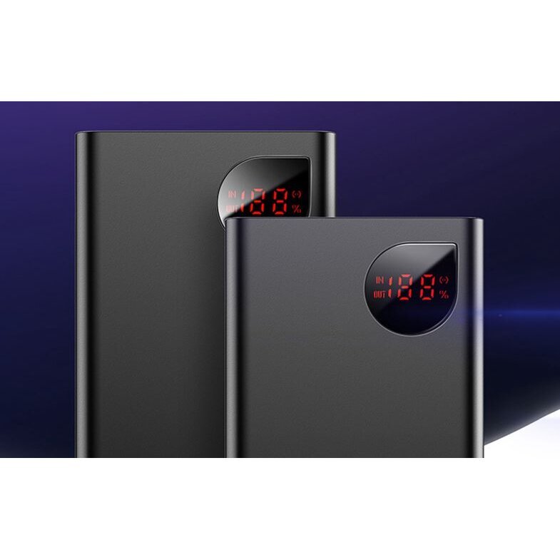 Išorinė baterija LiPo BASEUS ADAMAN black 20000mAh 22.5W 2xUSB + TYPE-C PPAD070101 3