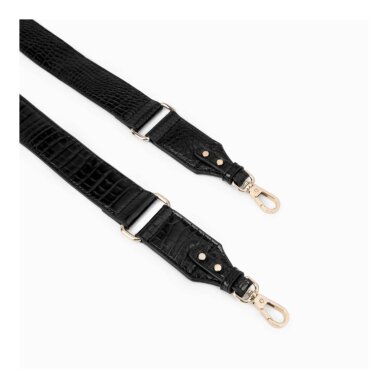 Jet Black Croco Strap iDeal Of Sweden 1