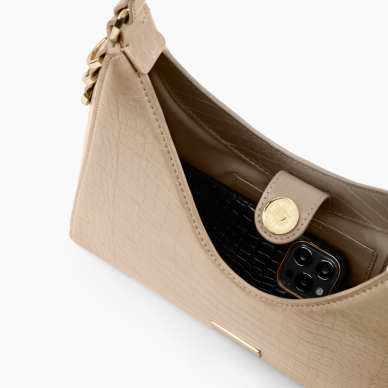 Jolie Curve - Cut iDeal Of Sweden Bag Fudge Croco 2 Jolie Curve - Cut iDeal Of Sweden Bag Fudge Croco 2