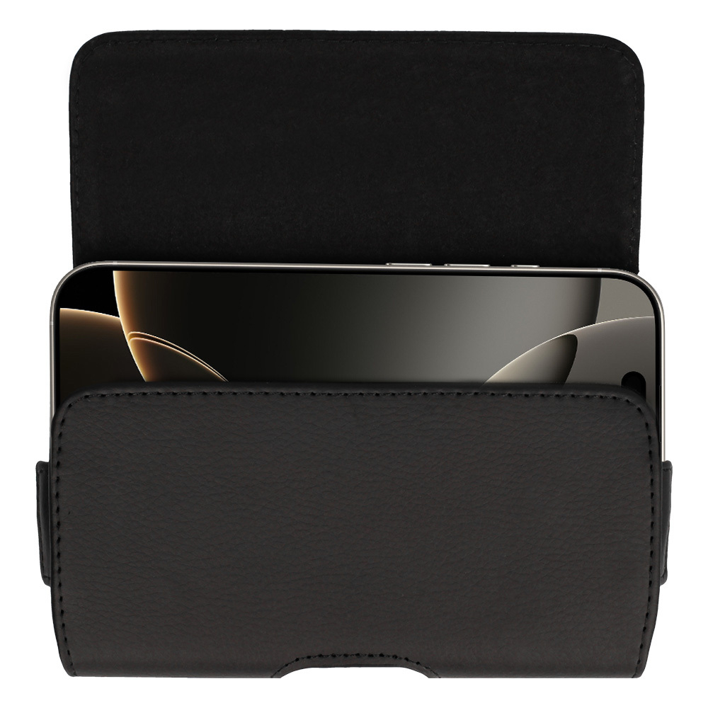 Juodas TELONE dėklas diržui 17 dydis 9