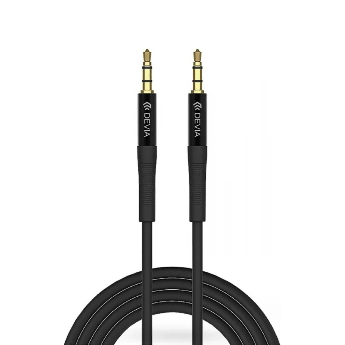 Juodas AUX laidas 1M DEVIA