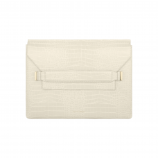 June iDeal Of Sweden Laptop Sleeve 16 Creame Beige Croco