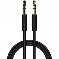 Juodas AUX laidas 1M M2-0706